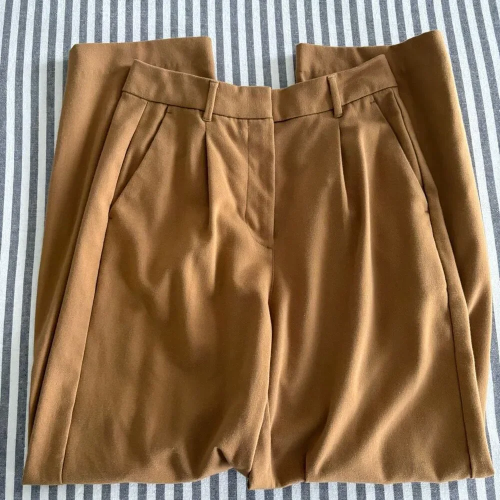 Old Navy Women's Extra High-Waisted Taylor Wide-Leg Trouser Pants Size Small (4) - Picture 1 of 8